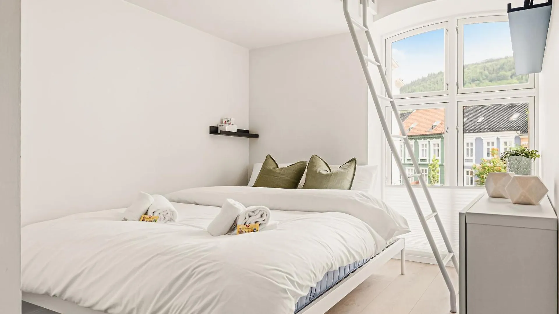 Dinbnb Apartments I Historical Building I 50M To University Museum Bergen Norway